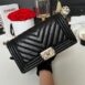 Used Like New Chanel Boy 10” Chevron Caviar Microchip Full Set 3