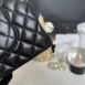 Used Like New Chanel Classic 10” Caviar SHW Microchip Full Set 11