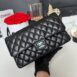 Used Like New Chanel Classic 10” Caviar SHW Microchip Full Set 3