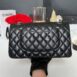 Used Like New Chanel Classic 10” Caviar SHW Microchip Full Set 4