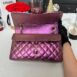 Used Like New Chanel Classic 10” Iridescent Holo30 Full Set 18