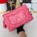 Used Like New Chanel Flap Bag 9” Lambskin Microchip Full Set no receipt 5