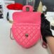 Used Like New Chanel Heart Bag 22S Lambskin Full Set 19