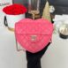 Used Like New Chanel Heart Bag 22S Lambskin Full Set 2