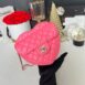 Used Like New Chanel Heart Bag 22S Lambskin Full Set 3