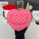 Used Like New Chanel Heart Bag 22S Lambskin Full Set 4