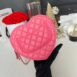 Used Like New Chanel Heart Bag 22S Lambskin Full Set 5