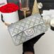 Used Like New Chanel Mini 8 Calfskin Microchip Full Set 3