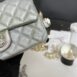 Used Like New Chanel Mini 8 Calfskin Microchip Full Set 9