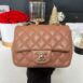 Used Like New Chanel Mini7 Square Lambskin Holo31 Full Set no receipt 2