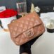 Used Like New Chanel Mini7 Square Lambskin Holo31 Full Set no receipt 3