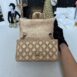 Used Like New Chanel Mini8 Gold Pearly Caviar Holo20 Full Set no receipt 18