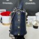 Used Very Good Condition Chanel Drawstring Bag Calfskin Holo29 อุปกรณ์ กล่อง การ์ด ถุงผ้า 4