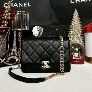New Chanel Melody Caviar Microchip Full Set