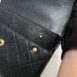 Used Like New Chanel Flap Bag Caviar Microchip Full Set 24