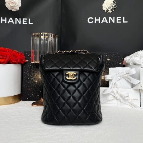 Keep Unused Chanel Back Pack Lambskin Holo27 Full Set 1