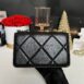 New Chanel Woc 19 Lambskin Microchip Full Set 3