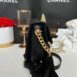 Used Like New Chanel Messenger Bag 7.5” Caviar Microchip Full Set 5