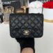 Used Like New Chanel Mini 7 Square Caviar Holo23 Full Set 2