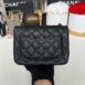 Used Like New Chanel Mini 7 Square Caviar Holo23 Full Set 3