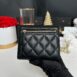 Used in Very Good Condition Chanel Wallet Tri Fold Caviar Holo27 Full Set 3