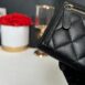 Used in Very Good Condition Chanel Wallet Tri Fold Caviar Holo27 Full Set 8