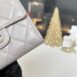 Used in very good condition Chanel Trifold Lambskin Microchip Full Set 7