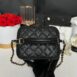 New Chanel Vanity Case Caviar Microchip Full Set 11