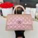 Used In Very Good Condition Chanel Coco9.5 Iridescent Caviar Microchip Full Set 2