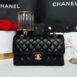 Used Like New Chanel Classic 9” Caviar GHW Holo30 Full Set 1