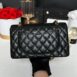 Used Like New Chanel Classic 9” Caviar GHW Holo30 Full Set 3