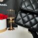 Used Like New Chanel Classic 9” Caviar GHW Microchip Full Set 6