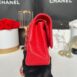 Used in very good condition Chanel Classic 10” Red Caviar Holo27 Full Set no receipt 5