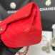 Used in very good condition Chanel Classic 10” Red Caviar Holo27 Full Set no receipt 9