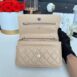 New Chanel Woc Beige Caviar Microchip Full Set 14