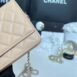 New Chanel Woc Beige Caviar Microchip Full Set 7