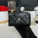 Used Like New Chanel Card Holder Caviar Microchip Full Set 2