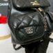 New Chanel Duma Backpack Caviar Size Medium Microchip Full Set 21.4.24 11