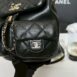 New Chanel Duma Backpack Caviar Size Medium Microchip Full Set 21.4.24 12