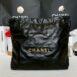 Used Like New Chanel 22 Calfskin Small Size Microchip Full Set ปี23 2