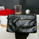 Used Like New Chanel 22 Calfskin Small Size Microchip Full Set ปี23 21