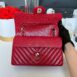 Used Like New Chanel Classic 9” Chevron Caviar Holo30 อะไหล่ทอง Light Gold Full Set มีใบตรวจ 14