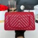 Used Like New Chanel Classic 9” Chevron Caviar Holo30 อะไหล่ทอง Light Gold Full Set มีใบตรวจ 3