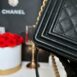 Used in Very Good Condition Chanel Boy 8” Caviar Holo30 Full Set 8