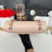 Keep Unused Chanel Classic 10” Light Beige Caviar Microchip Full Set 11