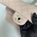 Keep Unused Chanel Classic 10” Light Beige Caviar Microchip Full Set 13