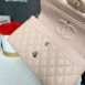 Keep Unused Chanel Classic 10” Light Beige Caviar Microchip Full Set 19
