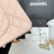 Keep Unused Chanel Classic 10” Light Beige Caviar Microchip Full Set 9