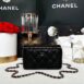 Unused Chanel Vanity Case Caviar Holo31 Full Set 1