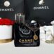 Used Like New Chanel 22 Mini Black Calfskin Microchip Full Set 1